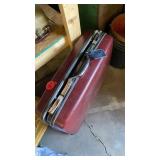 SAMSONITE SILLOUETTE AND TENT INSIDE (TENT SMELLS