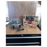 MASTER CHEF DONUT MAKER AND SEARS POPCORN MACHINE