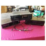 3 STEREO SYSTEMS, CASSETTE PLAYERS