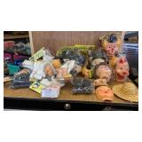 NEW CRAFT DOLL HEADS AND OTHER PARTS OF BODY