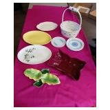 SERVING PLATTERS, DECOR ITEMS