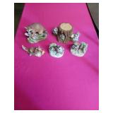 PORCELAIN ANIMAL THEMED DECOR ITEMS