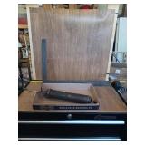 METAL CONTRACTOR SQUARE, GREASE GUN
