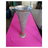 20 INCH GLASS MOSAIC VASE