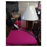 3 LAMPS AND A EXTRA SHADE