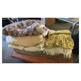 COMFORTERS,BED SKIRT  SINGLE AND FULL SIZE