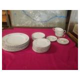 PORCELAIN CHINA DISHES, NOT A COMPLETE SET