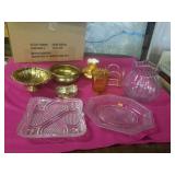 DECORATIVE ITEMS AND GLASSWARE