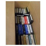 BOX OF 8 TRACK STEREO TAPES