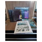 4 NEW PHOTO ALBUMS AND 2 LARGE BOOKS