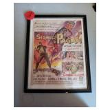 FRAMED, SIGN OF THE PAGAN MOVIE POSTER 8X10