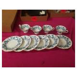 4 CUPS AND 6 SAUCERS