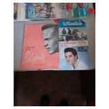 ELVIS PRESLEY 45 RPM RECORD, THE MONKEES 45 RPM