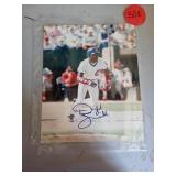 SIGNED BASEBALL PHOTOGRAPH, DWIGHT  SMITH