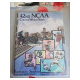 DUAL SIGNED 43ND NCAA COLLEGE WORLD SERIES