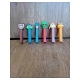 6 PEZ DISPENSERS