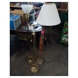 3 STANDING FLOOR LAMPS