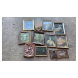 ASSORTED 11 RELIGIOUS PICTURES- MANY VINTAGE