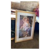 GIILAUME SEIGNAC CENUS AND CUPID PICTURE- 27IN BY