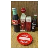 5 NOVELTY COCA COLA ITEMS