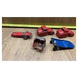 2 VINTAGE SEMI CABS PIECES OF VINTAGE TOY SEMI