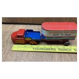 VINTAGE TRUCK- TRAILER - GOOD SHAPE