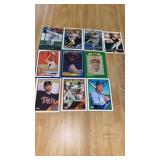 10 BASEBALL CARDS- ALL TIME GREATS ASSORTMENT