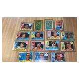 15 BASEBALL PLAYERS CARDS FROM 1930s 1940s 1950s