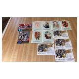 2 UPPER DECK - 2009 BASEBALL CARDS AND 6- TOPPS