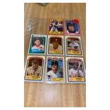 8 BASEBALL LEGENDS-BASEBALL CARDS