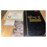 HEROES OF BASEBALL COLLECTION - IN BINDER- 10