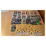 19 MIXED NFL PLAYER FOOTBALL CARDS AND 8 2010