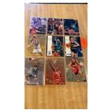 9 SKYBOX PLAYERS - NBA