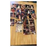 22 FLEER ULIRA NBA FOOTBALL CARDS