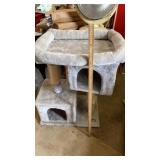 PLUSH CAT CLIMBING, WITH 3 COZY  PLACES TO SLEEP