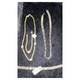 2 SETS OF MATCHING BRACELETS AND NECKLACES FROM