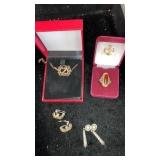 PREMIER JEWELRY BRACELET ,EARRINGS, & RING- SIZE