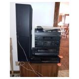 PANASONIC HOME STERO SYSTEM WITH SONY CD CHANGER