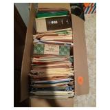 LARGE BOX OF EMPTY FILE FOLDER