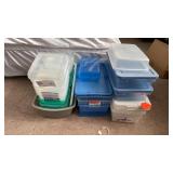 MANY RUBBERMAID, STERLITE AND OTHER CONTAINERS