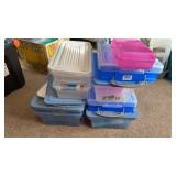 TOTES AND MANY SIZES OF CONTAINERS