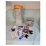 ELECTRIC ICE TEA MAKER, MAGNETS AND CANDLE