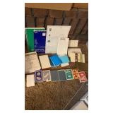 NOTE BOOKS, TABLETS,PLAYING CARDS AND RECIPE