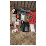 CALCULATOR , SCREWDEIVER SET, RING HOLDER,
