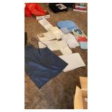 FULL BLUE APRON, PLACEMATS, NAPKINS, TABLE