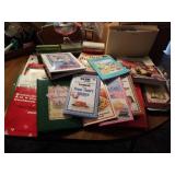 MISCELLANOUS COOKBOOKS AND RECIPE BOXES