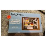 MADE SMART EXPANDABLE UNDER SINK STORAGE SHELF -