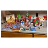 MANY CLEANERS, DETERGENTS