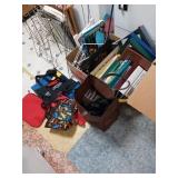 BINDERS, CREASE RACK, BAGS, AND MISC