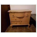 PAINTED VINTAGE DRESSER, 32" X 29" X 18" DRESSER